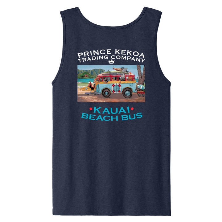 Kauai Beach Bus Tank Top Tee (Clearance)