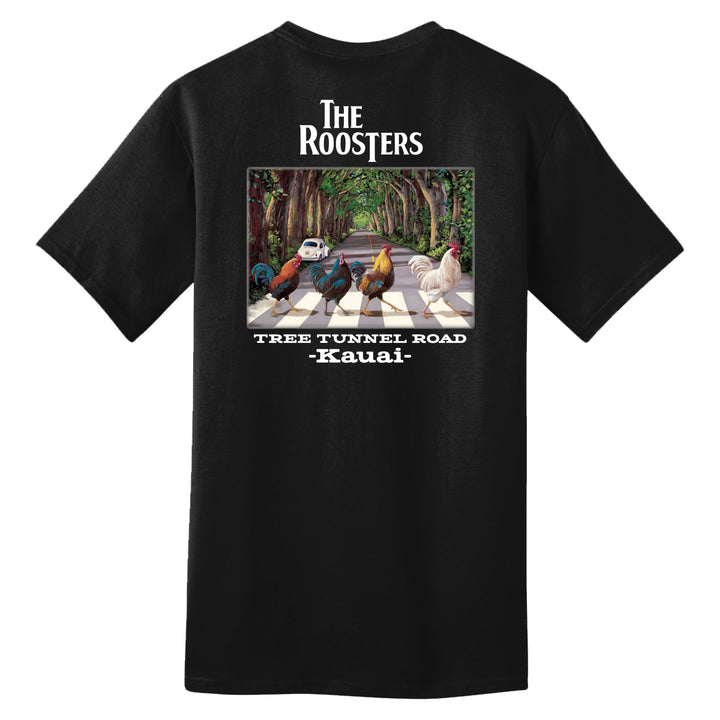 The Roosters Kauai Tree Tunnel Road T-Shirt