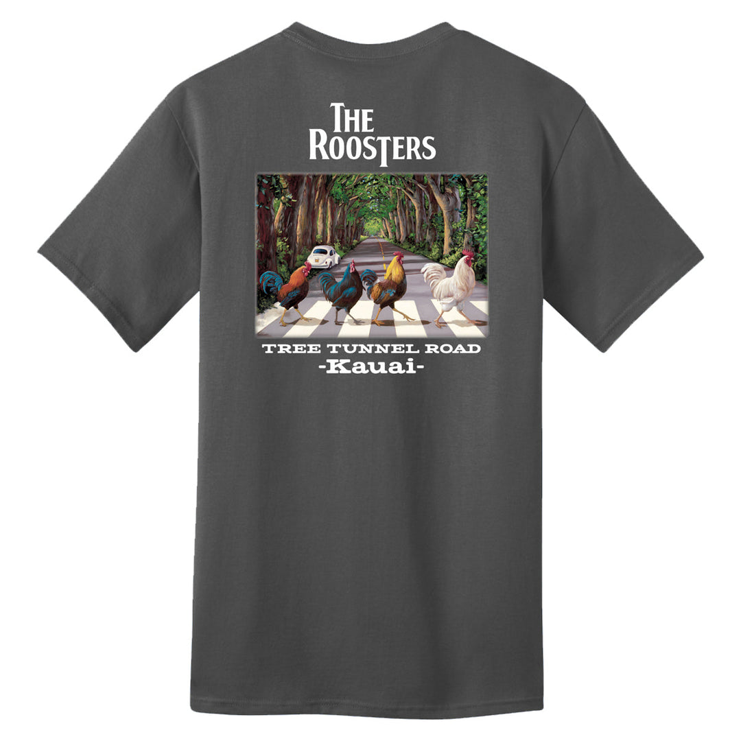 The Roosters Kauai Tree Tunnel Road T-Shirt