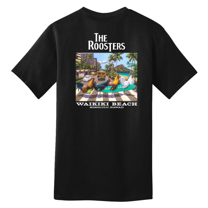 The Roosters Oahu Waikiki Beach T-Shirt